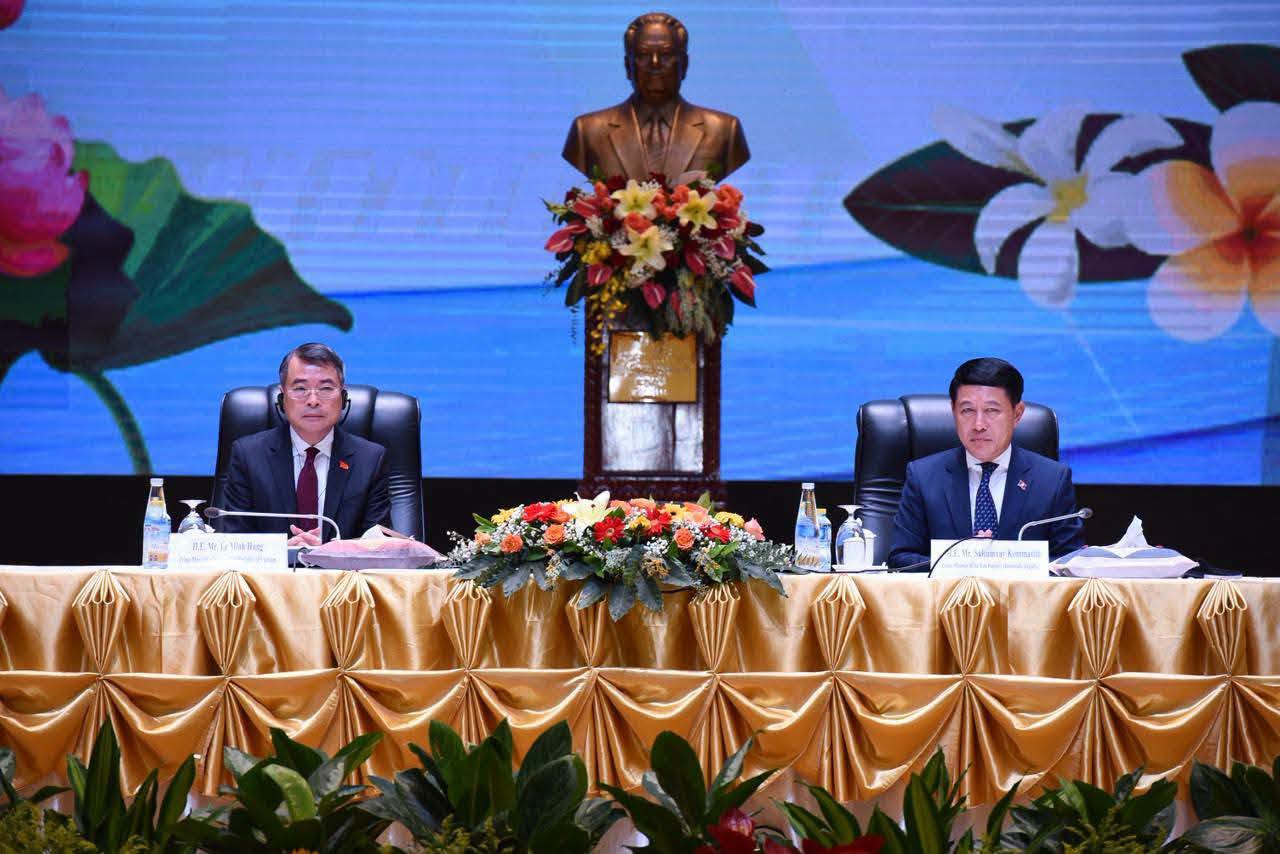 Toàn cảnh Hội nghị Xúc tiến Đầu tư Lào – Việt Nam 2026 tại Trung tâm Hội nghị Quốc gia Viêng Chăn